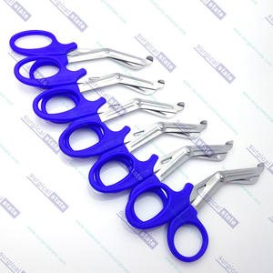 Nuevas tijeras de vestir de alta calidad para enfermería y uso doméstico Mango de color Instrumento quirúrgico Base-Tijeras de vendaje - Product Image 5