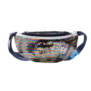 <span class=keywords><strong>Riñonera</strong></span> moderna para exteriores para niños, bolso <span class=keywords><strong>de</strong></span> cintura con cinturón <span class=keywords><strong>de</strong></span> <span class=keywords><strong>unicornio</strong></span>, cruzado, color negro - Product Image 4