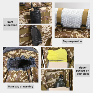 Mochila de Senderismo de 100L para Camping, Apta para Montañismo y Deportes al Aire Libre, con Múltiples Compartimentos, para Hombre - Product Image 2