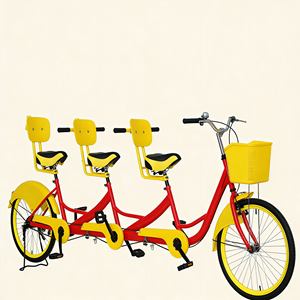 Vélo électrique 4 places haute performance, efficace et écologique pour les trajets urbains écologiques et les loisirs en plein air - Product Image 2