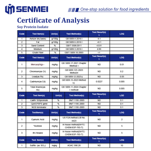 High Quality <strong>Soy</strong> <strong>Protein</strong> Isolate Powder 90% <strong>Concentrated</strong> Chinese Factory <strong>Price</strong> Supply Food Additive - Product Image 3
