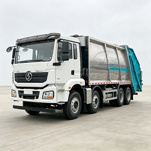รถบรรทุกอัดขยะไฮดรอลิก SHACMAN 8x4 ความจุสูง 33 ลูกบาศก์เมตร สำหรับขนส่งขยะในเขตเทศบาล - Product Image 5