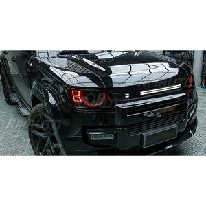 Para Land Rover Defender 90 110 130 2020-2025, Parrilla Delantera LED para Automóvil, Parrillas de Carreras, Tiras Decorativas, Parrilla Delantera - Product Image 4