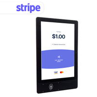 Tablette POS Android 16 OS certifiée GMS pour paiement sans contact, avec lecteur de carte NFC frontal, H101