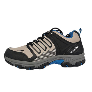 <span class=keywords><strong>Chaussures</strong></span> de randonnée de trekking d'été personnalisables pour hommes vente en gros baskets d'escalade en cuir souple d'extérieur imperméables maille de caoutchouc - Product Image 2