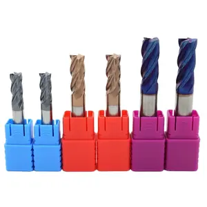 Australia Imported Grinding Machine Made HRC45/55/60/65 Solid Carbide End Mills