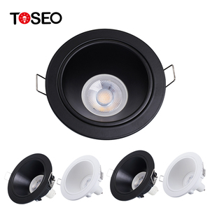 Nhà Văn phòng Led Downlight Die đúc Vòng GU10 <span class=keywords><strong>COB</strong></span> có thể điều chỉnh xuống ánh sáng lịch thi đấu - Product Image 2