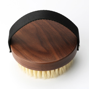 Abeis Logo personalizzato più venduto in legno di noce vegano Sisal massaggio secco spazzola per il corpo <span class=keywords><strong>Cellulite</strong></span> - Product Image 4