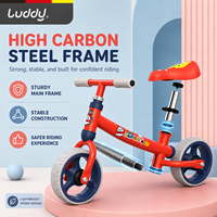 Vélo d'équilibre pour bébé Luddy Wholesale OEM B.Duck, 1,55 kg, léger, jouet à roulettes pour tout-petits, 4 roues, cadeau de premier anniversaire, âge 1-3 ans