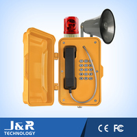 Téléphone robuste étanche pour extérieur, clavier analogique, SIP, IP66, IP67, téléphone industriel étanche d'urgence