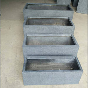 Maceta <span class=keywords><strong>de</strong></span> caja <span class=keywords><strong>de</strong></span> flores con patrón <span class=keywords><strong>de</strong></span> piedra, canal <span class=keywords><strong>de</strong></span> plantación <span class=keywords><strong>de</strong></span> balcón <span class=keywords><strong>de</strong></span> fibra <span class=keywords><strong>de</strong></span> <span class=keywords><strong>barro</strong></span> <span class=keywords><strong>de</strong></span> magnesio creativo, rectángulo móvil <span class=keywords><strong>de</strong></span> cemento decorativo para Villa - Product Image 2