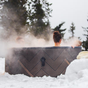 <span class=keywords><strong>Jacuzzi</strong></span> Inflable Redondo de <span class=keywords><strong>Madera</strong></span> para Jardín y Spa, Diseño Personalizado con Logotipo OEM de Fábrica - Product Image 4