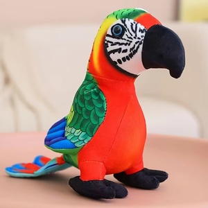 Peluche de Loro Súper Suave Kawaii, Juguete de Peluche de Avestruz Silvestre Unisex, Muñeco de Avestruz de Simulación de Algodón PP, Animal de Peluche para Niños - Product Image 4