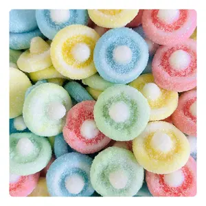 Holeywood Sour Candy Mix Cute Fruit Gummies Sugar Toys in Different Shapes Variety of Sweet Bulk Gift Wholesale Liquid Sugar