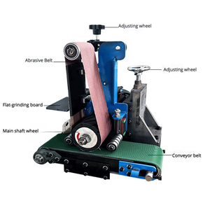 Máquina de Pulido y Desbarbado de Acero Inoxidable Electro, Motor de 5.5kw, Pulido de Barras Metálicas, Alta Seguridad, Marca <span class=keywords><strong>ge</strong></span> <span class=keywords><strong>Yu</strong></span>, 220V-440V - Product Image 3