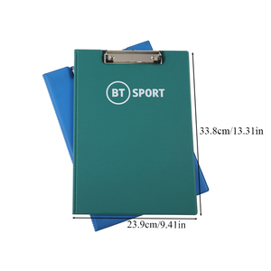 Chất Lượng Cao A4 Kích Thước PVC <span class=keywords><strong>Clipboard</strong></span> Bìa Thư Mục Gấp Đôi PVC <span class=keywords><strong>Clipboard</strong></span> - Product Image 4