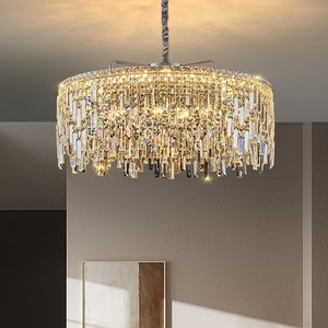 Lustre en cristal de luxe américain pour restaurant, villa, hall d'hôtel, chambre à coucher, salon - Product Image 1