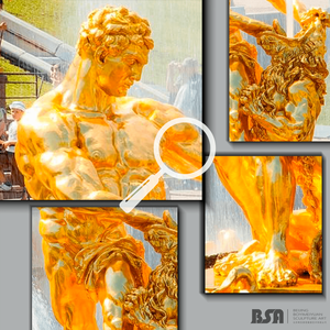 Fuentes Decorativas de Latón Fundido con Figuras y Leones para Decoración de Plazas - Product Image 2