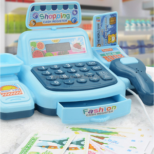 Precio barato, casa <span class=keywords><strong>de</strong></span> juegos, iluminación, música, <span class=keywords><strong>caja</strong></span> <span class=keywords><strong>registradora</strong></span>, <span class=keywords><strong>juguete</strong></span>, escáner electrónico, calculadora, juguetes <span class=keywords><strong>de</strong></span> pago - Product Image 3