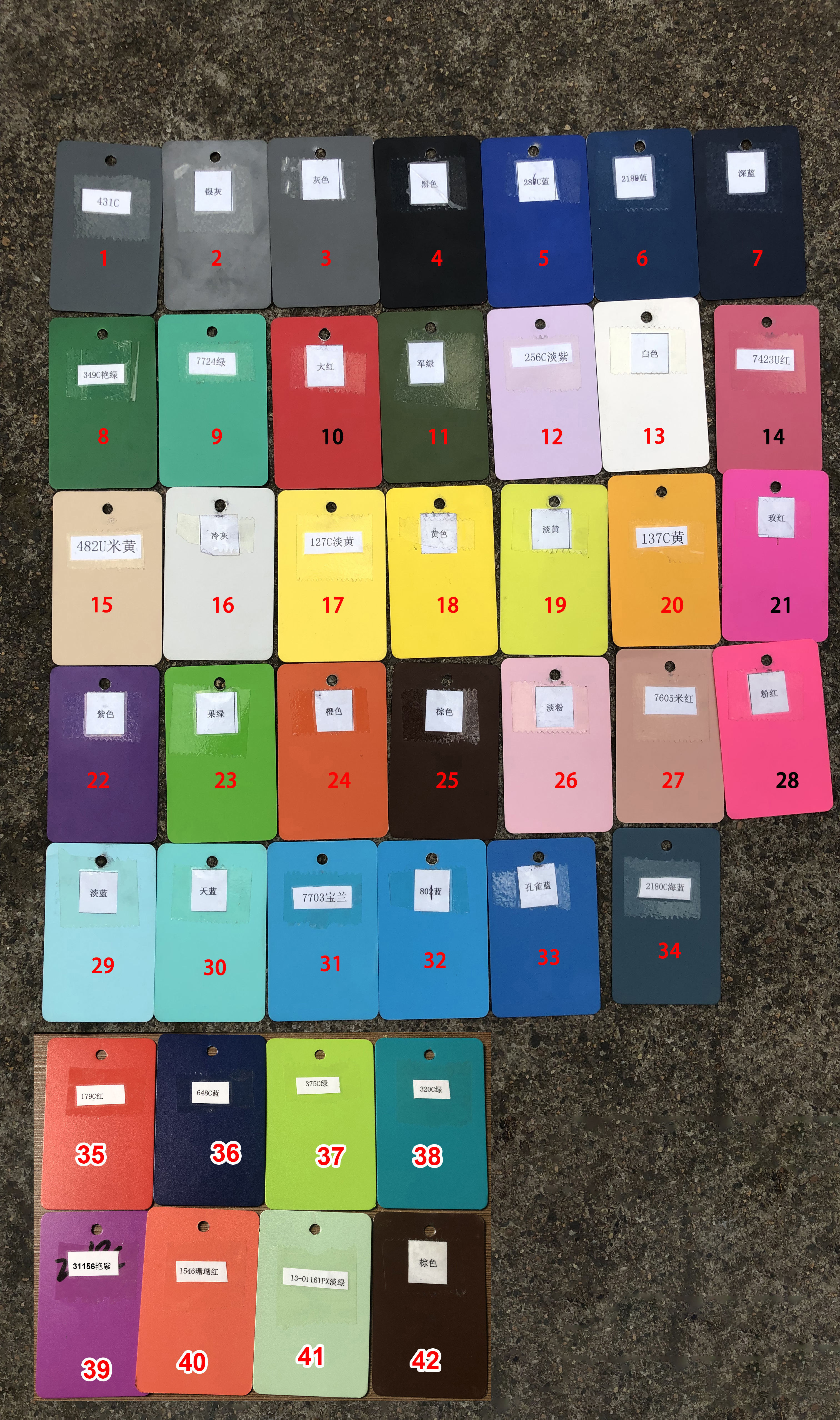 Mélange de couleurs