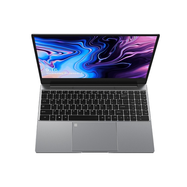 Factory Price 15.6 Inch Silver J4125 DDR4 16GB SATA M.2 512GB 1TB SSD Camera Fingerprint Optional Notebook Laptop
