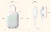 Coffret magique pour chatons, avec œuf vibrant amusant et puissant, télécommandé par application, jouets sexuels pour adultes à distance