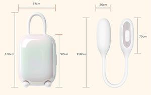 กล่องของขวัญแมววิเศษ ดูดกระตุ้นแรงสั่นสะเทือนสุดมันส์ พร้อมไข่สั่นควบคุมผ่านแอพ ของเล่นผู้ใหญ่สำหรับความสุขนอกสถานที่ - Product Image 2