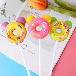 Caramelos blandos y duros con sabor a frutas al por mayor, bolas de azúcar ácidas para niños, aperitivos pequeños para tiendas, piruletas de donut recubiertas, dulces a granel. - Product Image 1