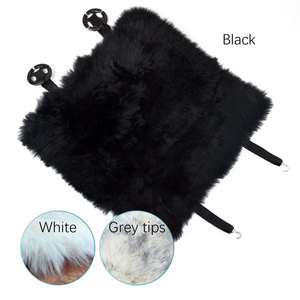 Housse de siège de voiture élégante Haval Geely, protection hivernale en fourrure véritable, peau de mouton, cuir, avant et arrière, intérieur pour Land Cruiser X6 - Product Image 6