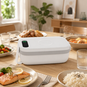 Boîte Déjeuner Chauffante Électrique Portable OEM 1000ml, Réchauffeur Alimentaire Rechargeable pour Intérieur et Extérieur - Product Image 5