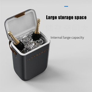 10L mini du lịch ngoài trời di động rượu vang đỏ lạnh cao cấp đóng gói quà tặng hộp mát - Product Image 2