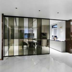 <span class=keywords><strong>Rail</strong></span> de sol de cuisine extrêmement étroit <span class=keywords><strong>Rail</strong></span> <span class=keywords><strong>suspendu</strong></span> Triple Action <span class=keywords><strong>porte</strong></span> balcon <span class=keywords><strong>porte</strong></span> coulissante cadre usine - Product Image 1