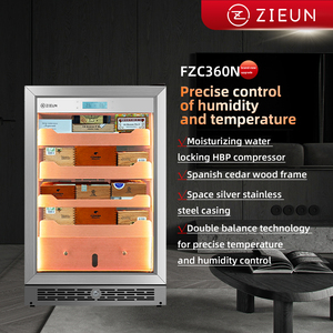 Cigar Humidor tủ với 800 miếng Công suất thép không gỉ nhiệt độ không đổi và độ ẩm điện Cigar Humidor - Product Image 2