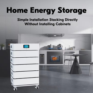 แบตเตอรี่ลิเธียมไอออน200ah 100AH 51.2V 10kwh 5kwh แบตเตอรี่ลิเธียมไอออนที่เก็บข้อมูลในบ้าน Lifepo4พลังงาน - Product Image 5