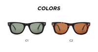 Lunettes de soleil de luxe personnalisables en gros, inspirées des créateurs, nouvelle collection, monture en acétate, verres CR39, logo personnalisé, OEM