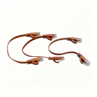 Câble Ethernet RJ45 Cat6A STP à utilisation maximale de la bande passante, zéro perte de packet pour le câblage des salles de serveurs