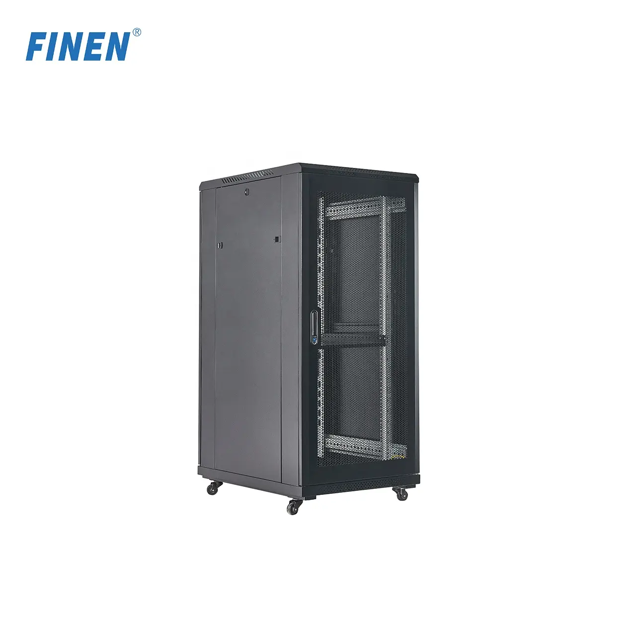 DVR Routers Switches Telcecom Network 600mm*800mm*27U Data Center Server Rack Network Cabinet