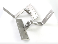 Accessoires de toiture en tuiles émaillées SHUNLIDE, support photovoltaïque triangulaire, crochet de fixation, acier inoxydable 304, clip de base solaire type 2 mm