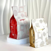 Sachet Doypack Noir de Haute Qualité pour Liquides, Personnalisé, en Feuille d'Aluminium, avec Fermeture Éclair, pour Café et Aliments, Sacs Mylar