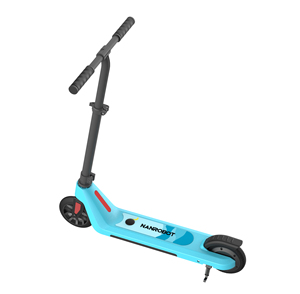 Trottinette électrique K1, design bleu luminescent, moteur 120W, batterie 21.9V 2.6Ah, pliable, vitesse maximale 8-13 km/h, autonomie 10 km - Product Image 3