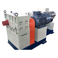 Extrudeuse Monovis Haute Automatisation SJ120/25 pour Granulation de Fils, Feuilles et Plaques en HDPE, LLDPE, TPO, EVA, PVC, ABS – 200 kg/h, Contrôle PLC