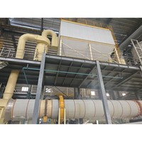 Séchoir à tambour industriel à économie d'énergie Équipement de séchage de poudre de fer de sable Nouveau séchoir à coke de pétrole