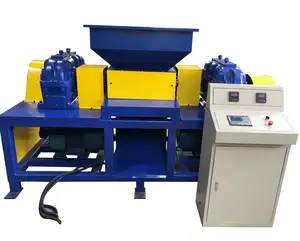 Top Quality Plastic Shredder Machine For Industrial Plastic Lumps Shredding Crushing Recycling Machinery supplier PLC supplier