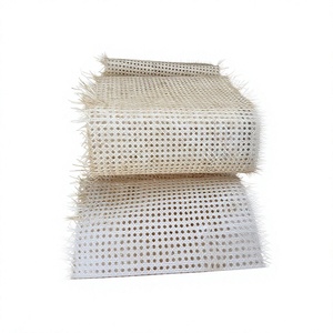 <b>Light</b> and Strong Large Curvature Rattan Webbing Cane Mesh Wicker Roll Bleached Breathable Cane Web Roll for Wall Decor Wholesale - Product Image 1