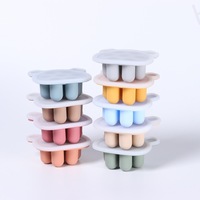 Moule à glaçons pour aliments complémentaires pour bébé, moule à gâteau vapeur, boîte à aliments complémentaires en silicone de qualité alimentaire, moule à gâteau de riz en forme de nuage