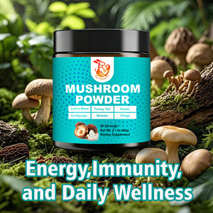 Polvo de Hongos Naturales Personalizado con Mezcla de Extracto de Cuerpo Fructífero de Hongo, Apoyo Cognitivo y Mejora de la Concentración y la Memoria - Product Image 6