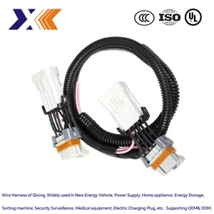 Automotive Custom Male To Female Connector Car Wiring Harness Blacktop Engine Complete Wiring Harness For Car