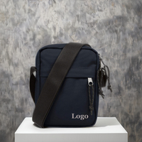 MINI pochette à bandoulière unisexe personnalisée décontractée imperméable et légère en nylon pour téléphone portable sac à bandoulière à usage quotidien pour hommes femmes