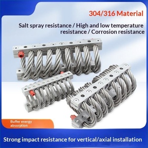 CAM812 Amortiguador de Vibraciones para Máquinas Industriales de Acero Inoxidable 316 - Aislador de Cables Metálicos - Product Image 3