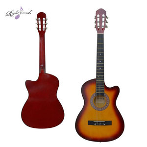 Nhà Máy Giá 38 Inch Guitar Cutway Hình Dạng Guitar Điện Với EQ - Product Image 4